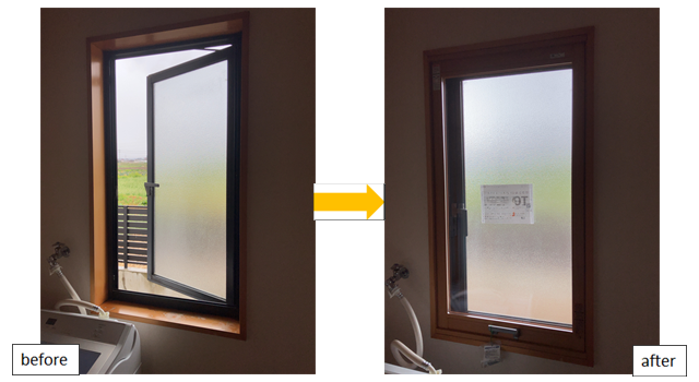 施工事例　前橋市　Ｉ様邸　内窓工事